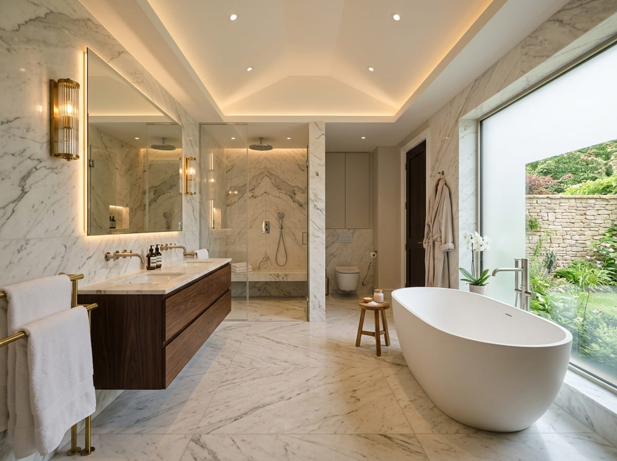 Custom Bathroom Renovation in Knickerbocker